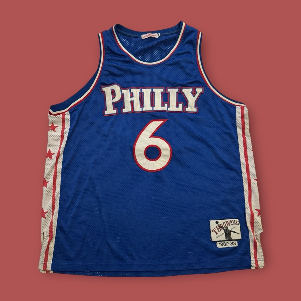 Vintage Philadelphia 76ers Dr. J Jersey